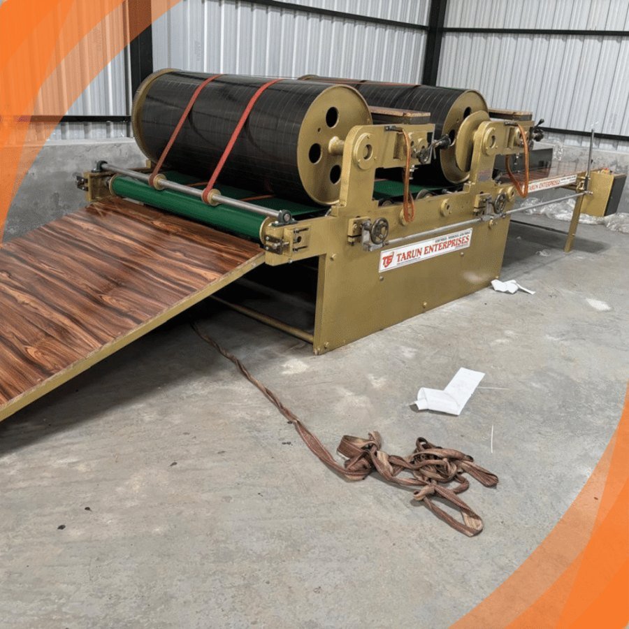 Real machine photo - production floor setup