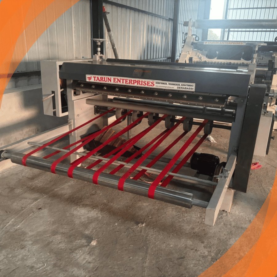 NC sheet cutter with stacker