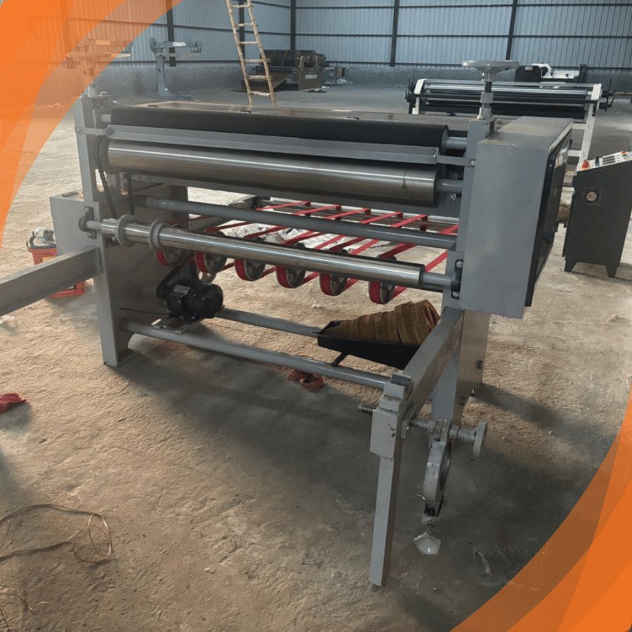 Printer slotter chain feed machine