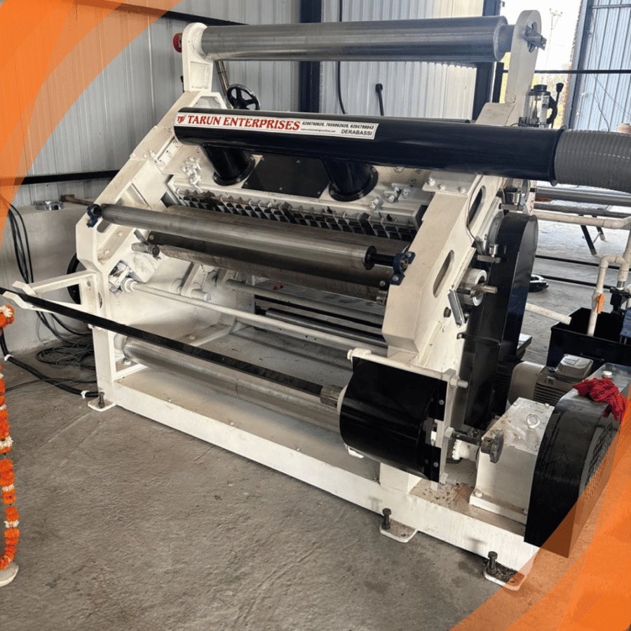 Fully automatic flute laminator